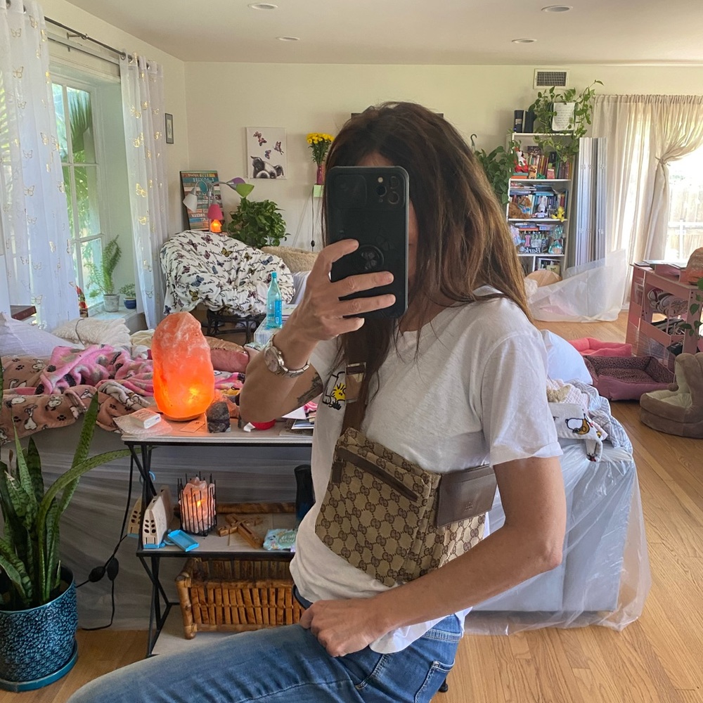 Gucci Waist Bag Authentic Vintage Very Good Shape with Original cover protector